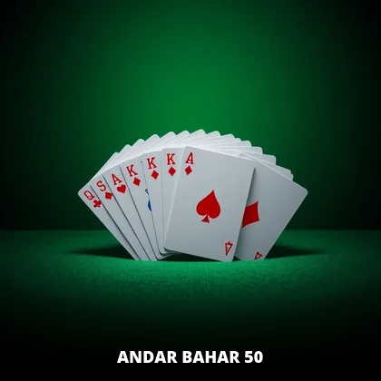 Andar Bahar 50 opened from the GoExch9 home-screen icon