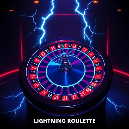 Lightning Roulette wheel under the GoExch9 international casino tab